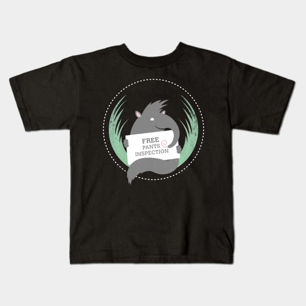 Entrepreneurial Anteater II Kids T-Shirt by slugbunny